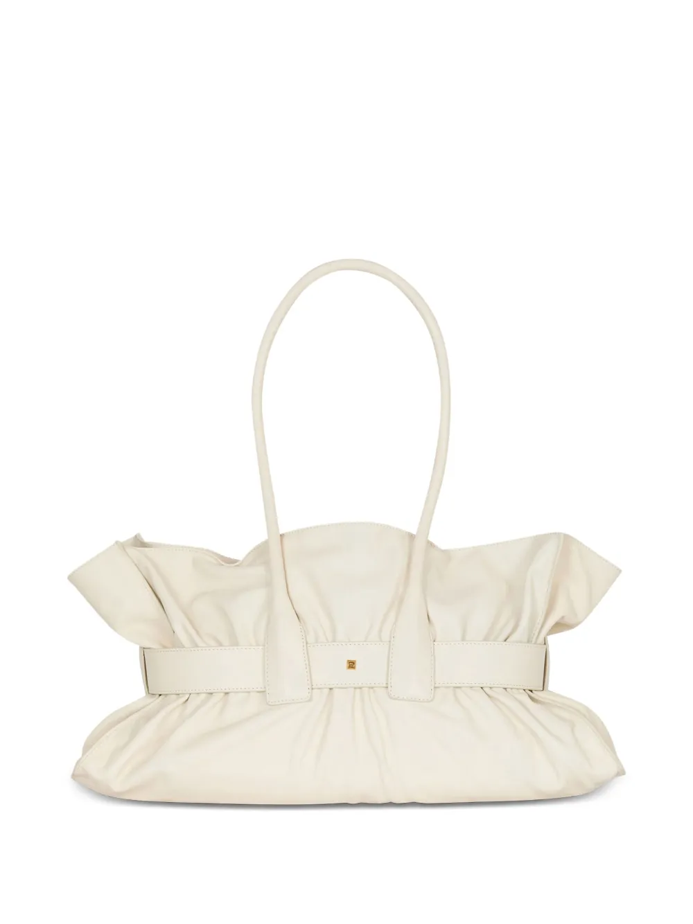 Balmain Anthem grote schoudertas Wit