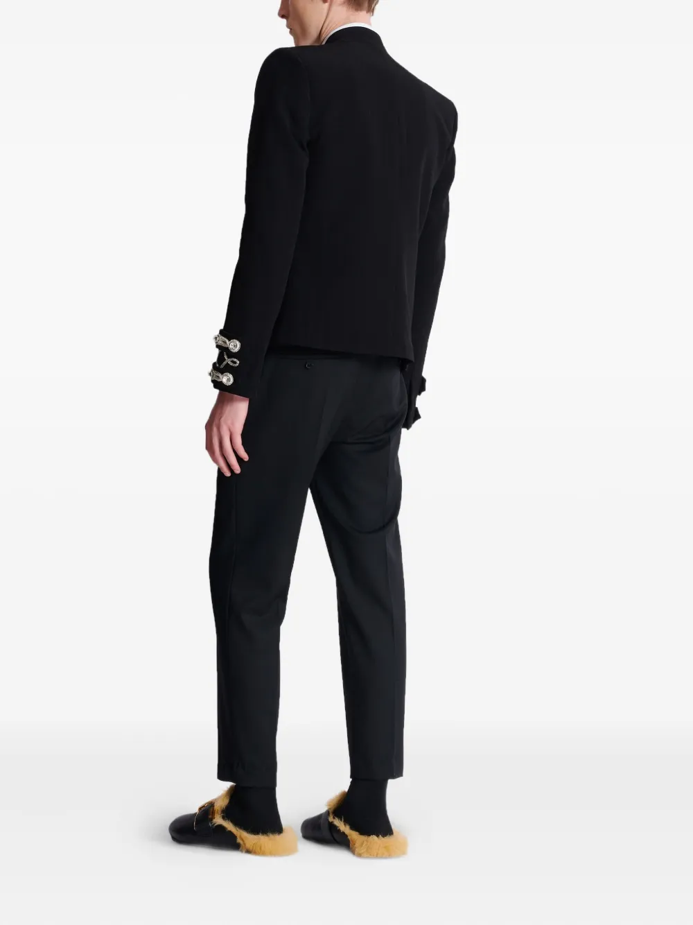 Balmain Spencer blazer Zwart
