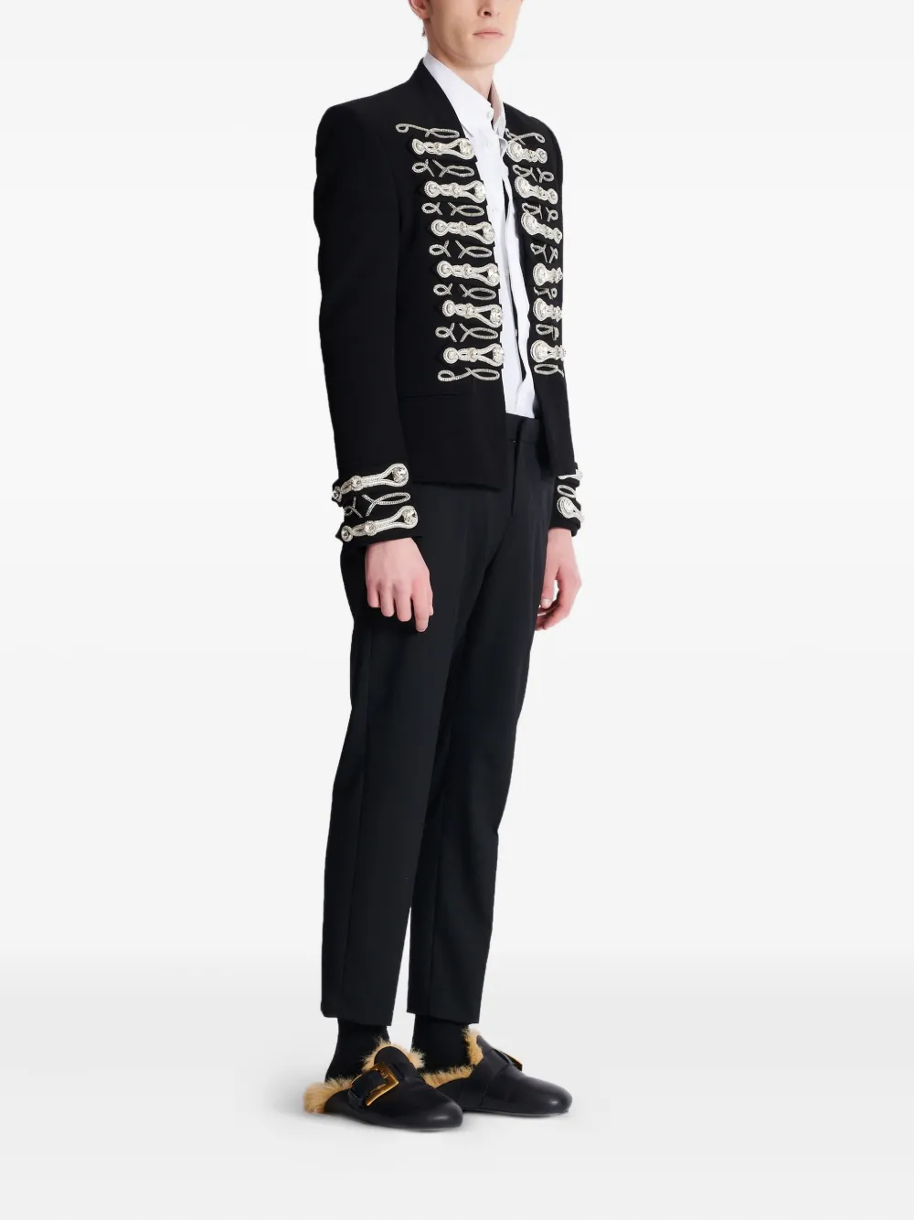 Balmain Spencer blazer Zwart