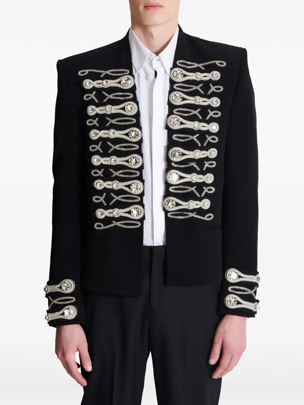 Balmain Spencer blazer Zwart