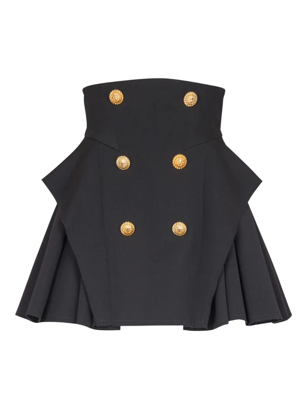 Balmain Grain De Poudre Skirt