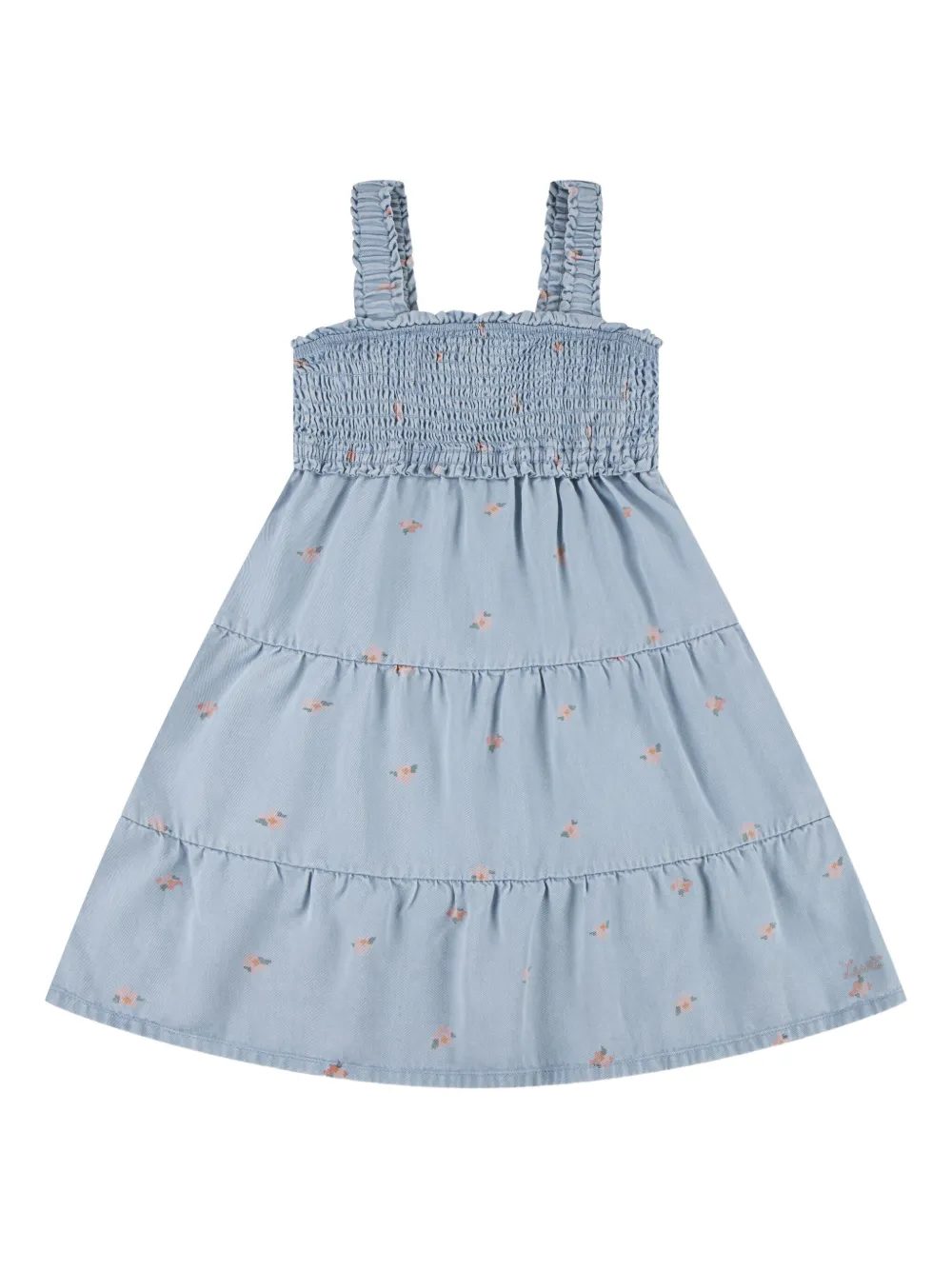 Levi's Kids スモック ワンピース - ブルー Levi's Kids スモック ワンピース - ブルー