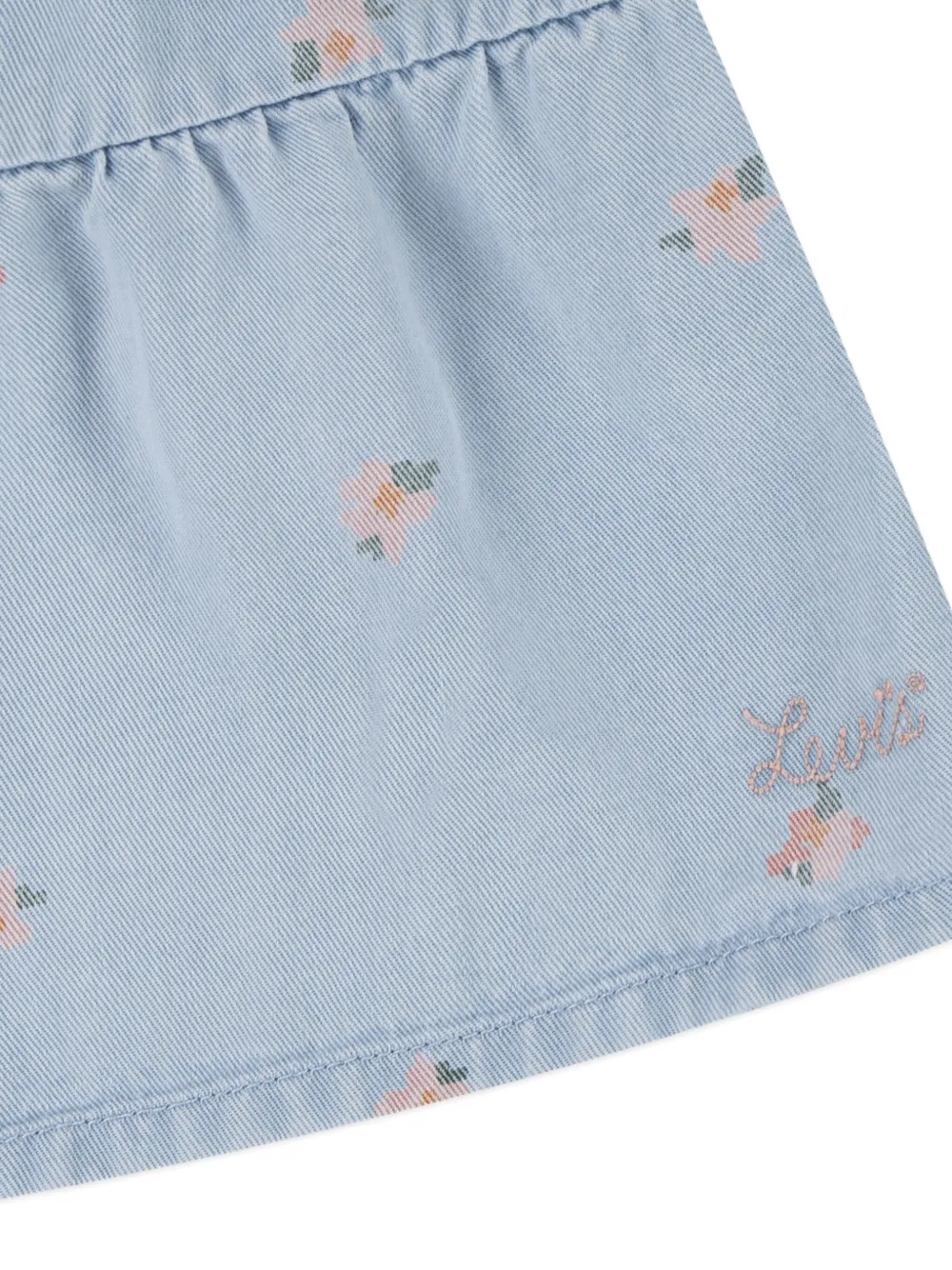 Levi's Kids Gesmockte jurk Blauw