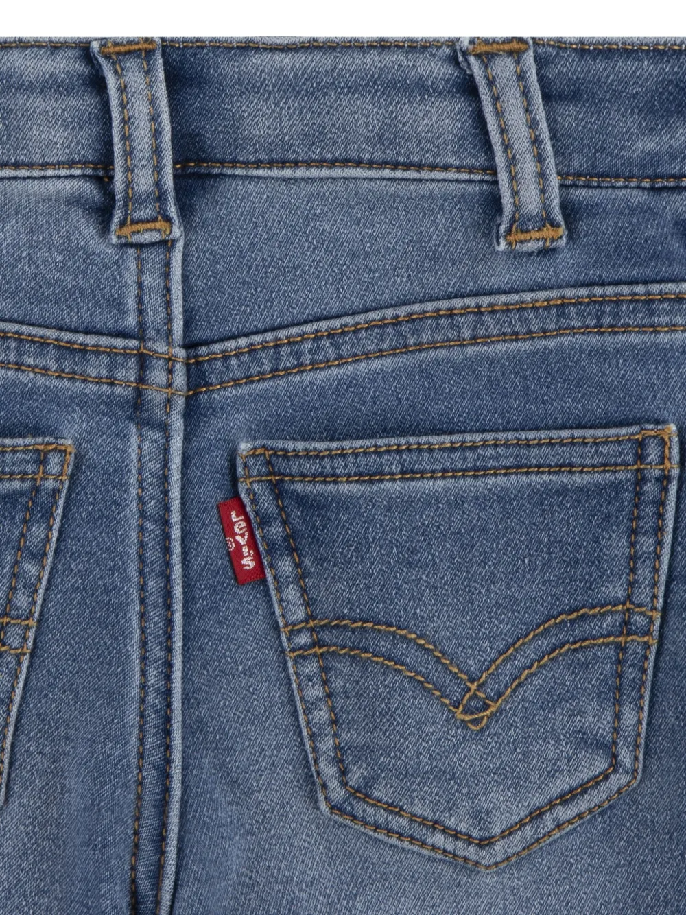 Levi's Kids Straight jeans Blauw
