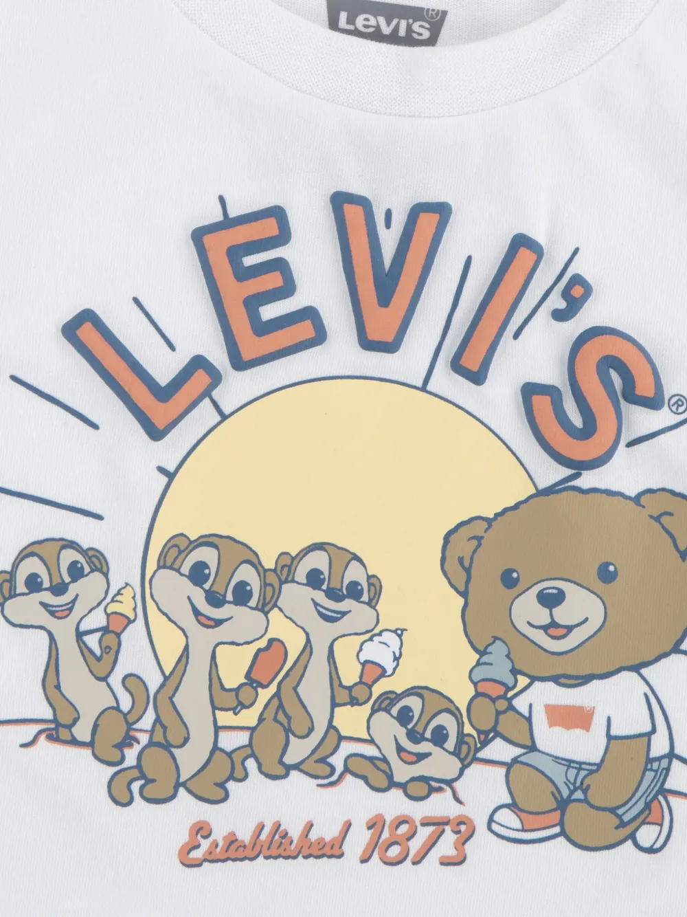 LEVI'S LOGO-PRINT SHORTS (SET OF TWO)