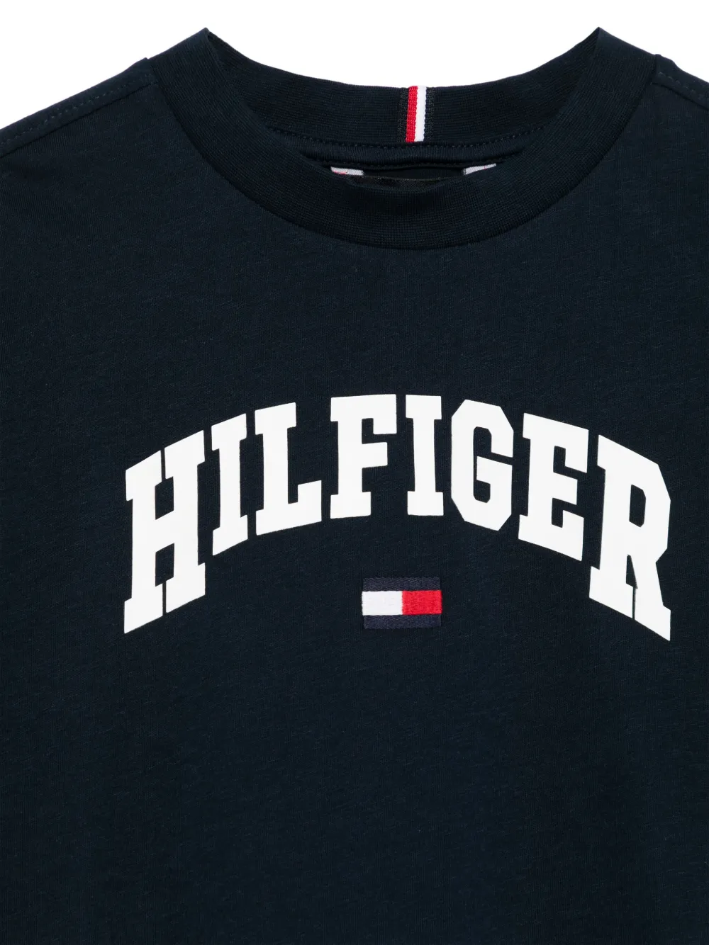 Tommy Hilfiger Junior T-shirt met logo Blauw