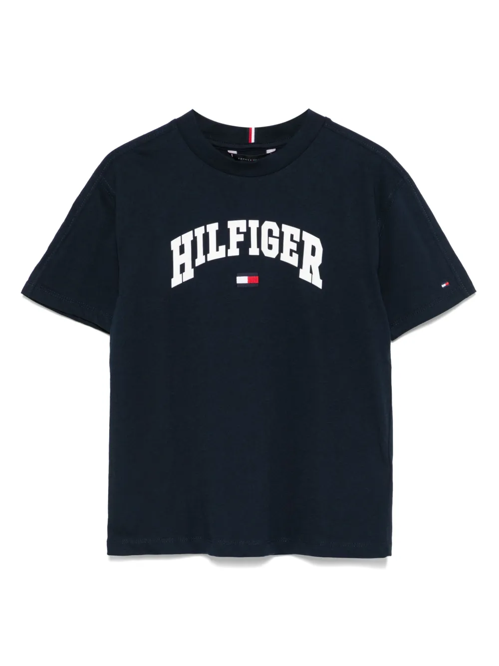 Tommy Hilfiger Junior T-shirt met logo Blauw