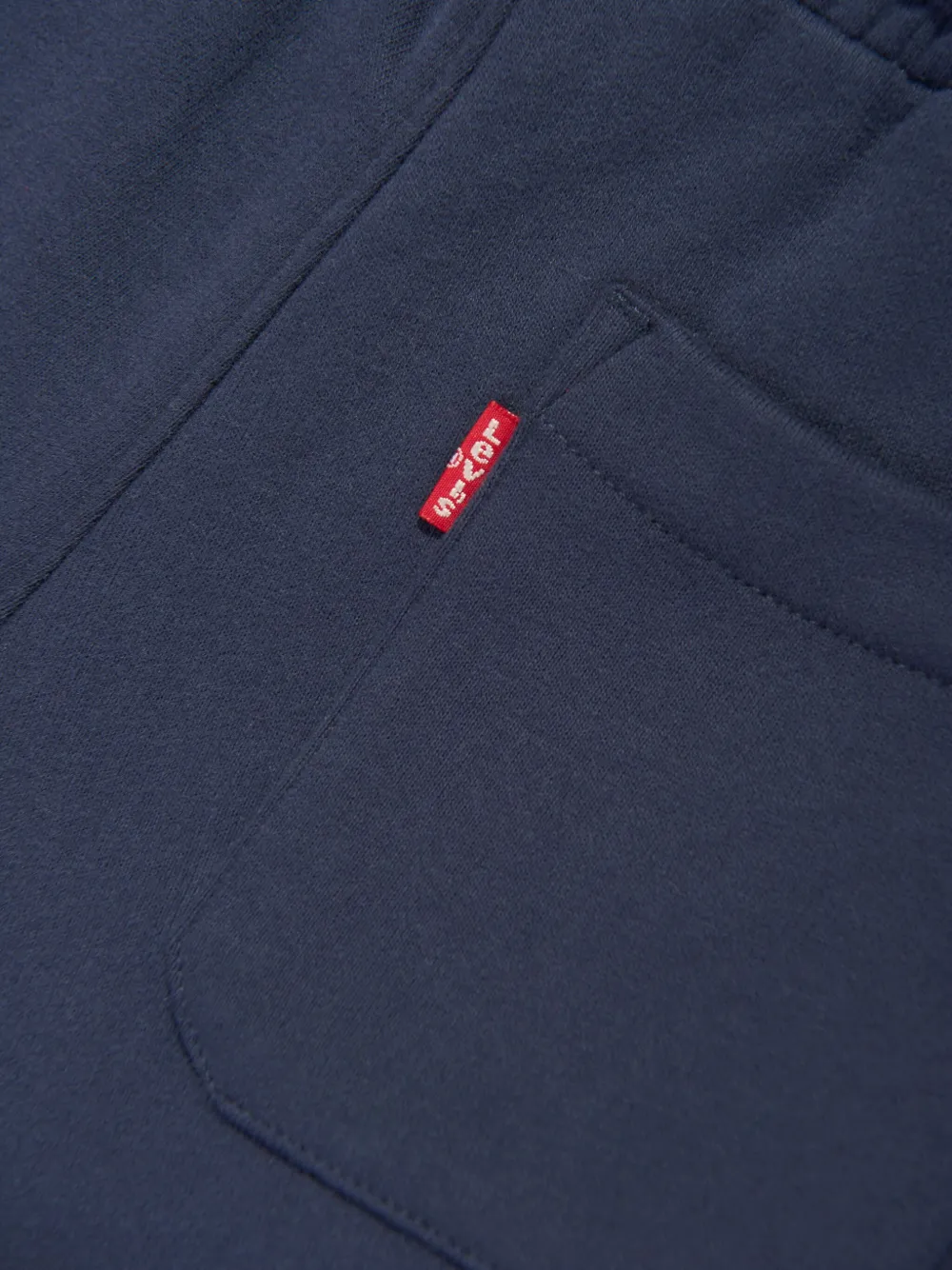 Levi's Kids Trainingsshorts met geborduurd logo Blauw