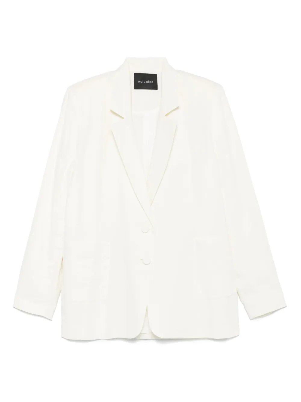 ACTUALEE Linnen blazer Beige