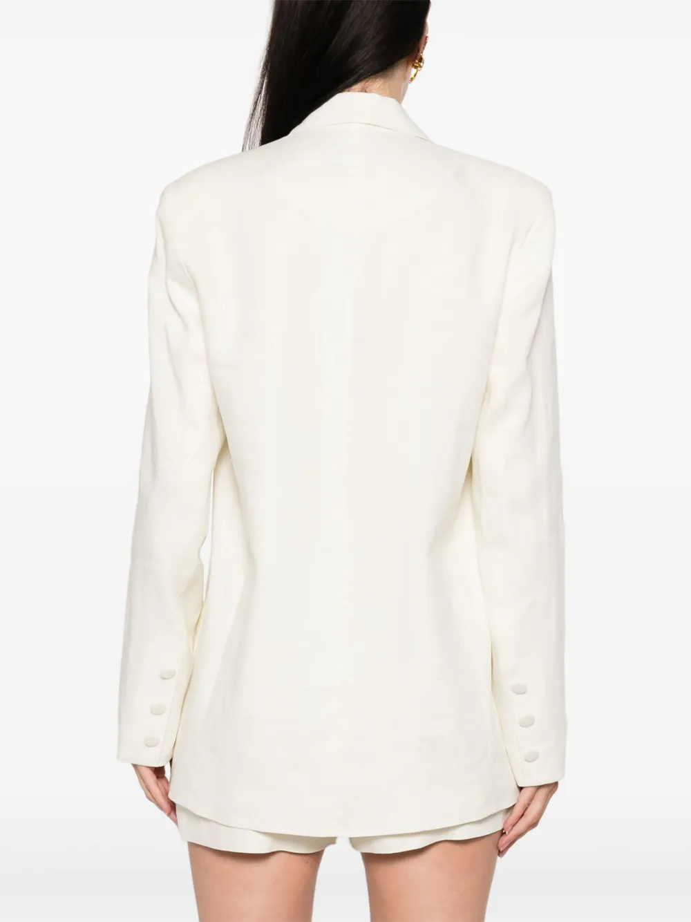 ACTUALEE Linnen blazer Beige