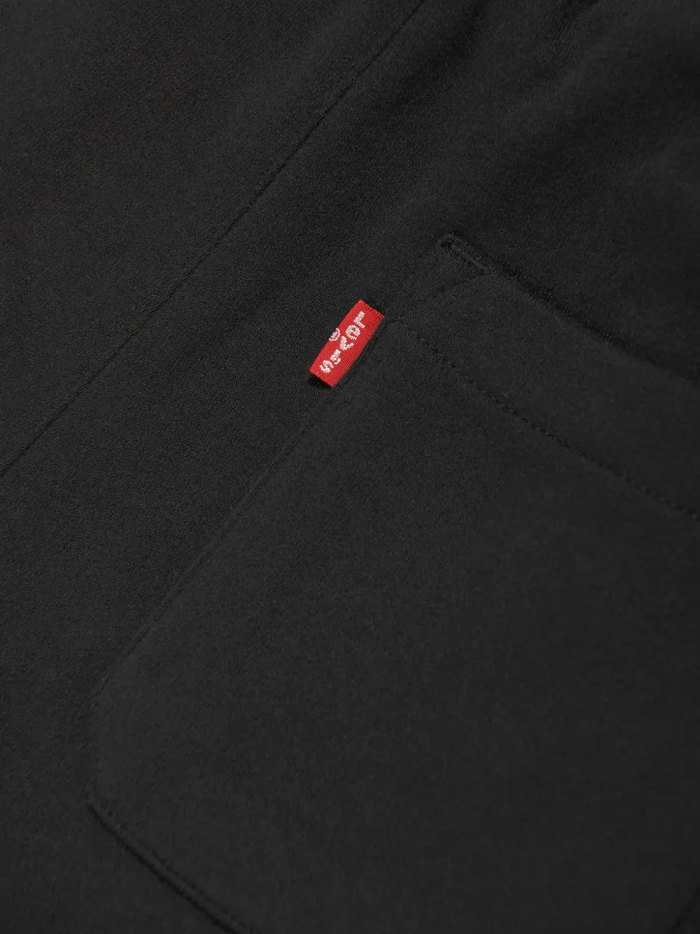 Levi's Kids Trainingsshorts met geborduurd logo Zwart