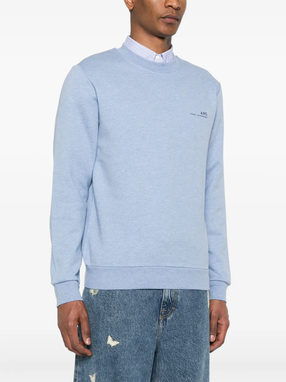 A.P.C. Standard sweater Blauw