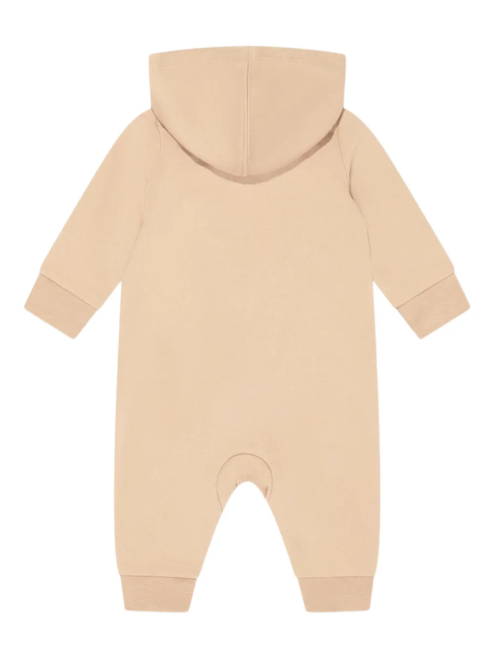 Nike Kids logo-print romper - Beige