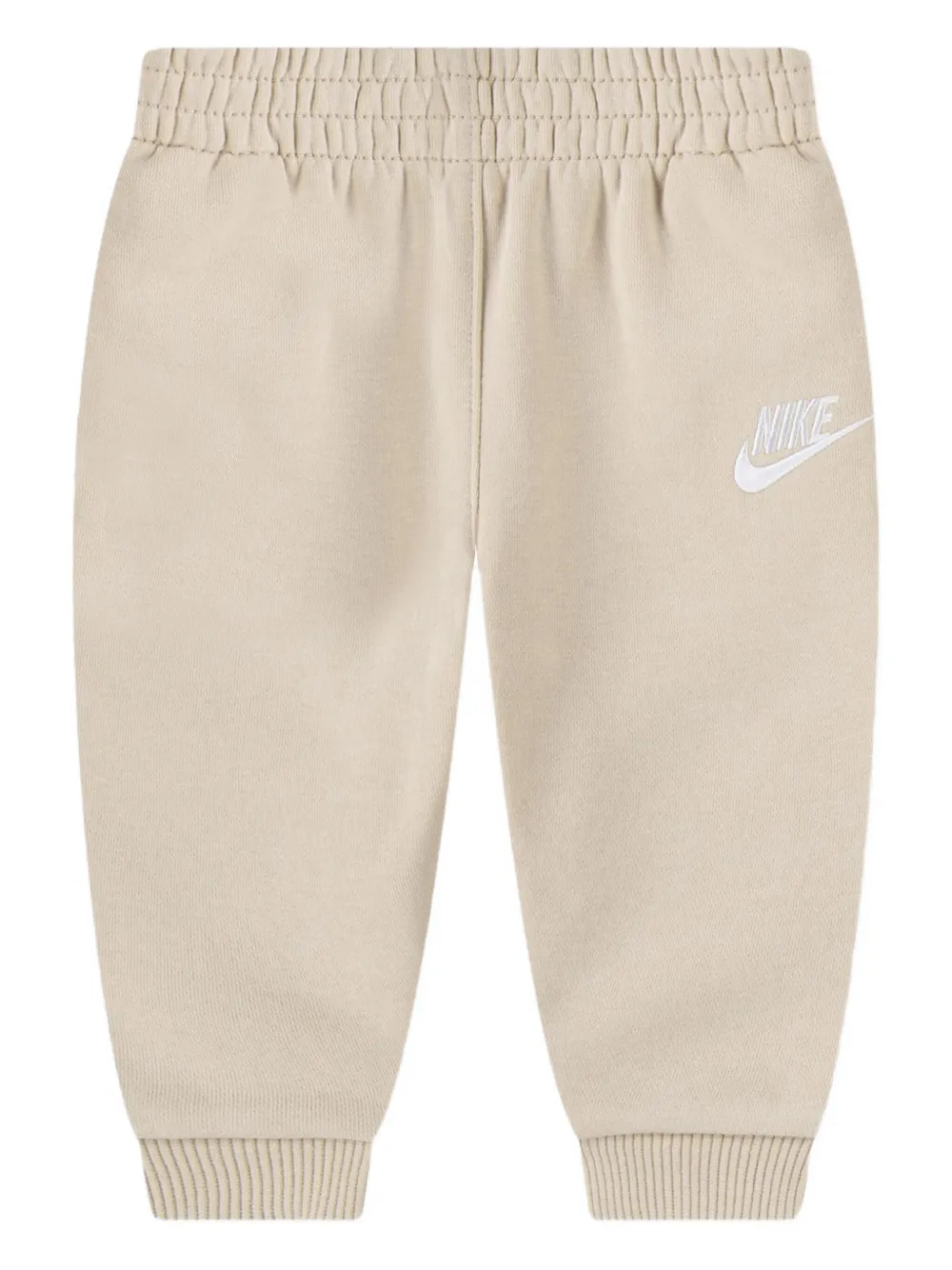 Nike Kids Trainingspak met geborduurd logo Beige