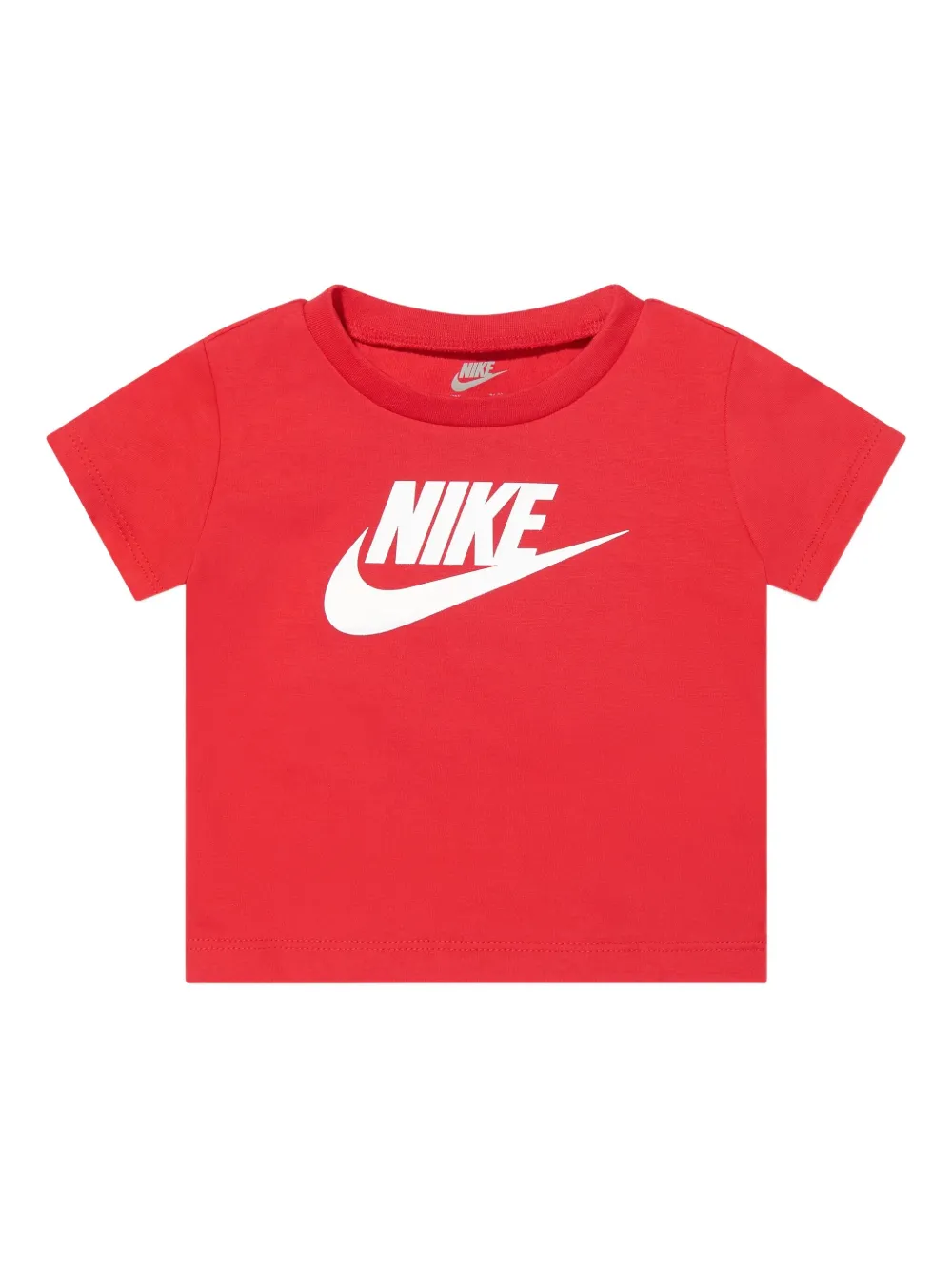 Nike Kids Shorts set met logo Rood