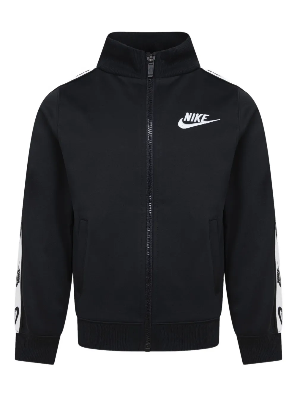 Nike Kids Trainingspak met geborduurde Swoosh Zwart
