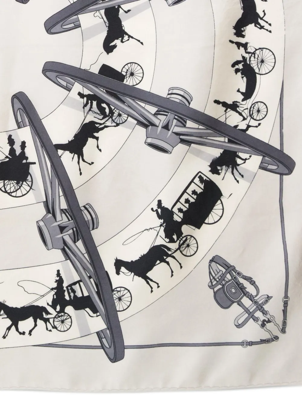 1951 Paris Qui Roule Scarf