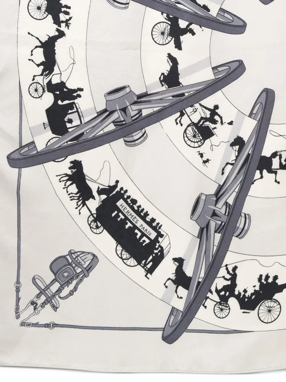 1951 Paris Qui Roule Scarf