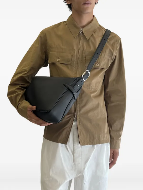 BONASTRE ショルダーバッグ Bonastre Medium Rider Leather Shoulder Bag | Black | FARFETCH