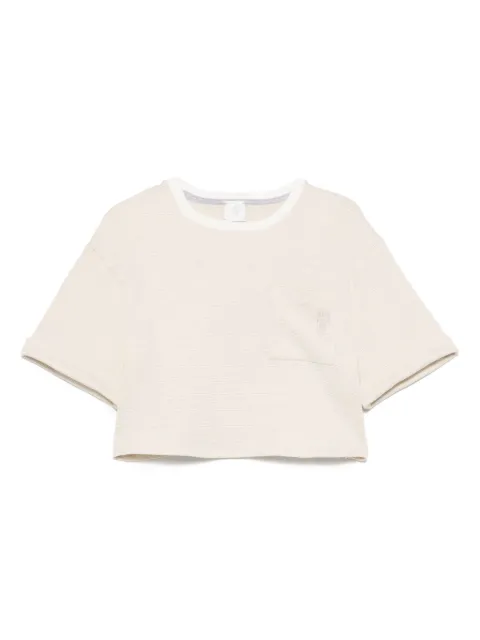 Eleventy Kids logo-embroidered sweater