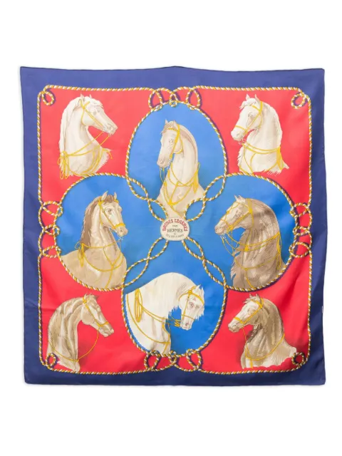 Hermès Pre-Owned 1974 Brides Legers scarf