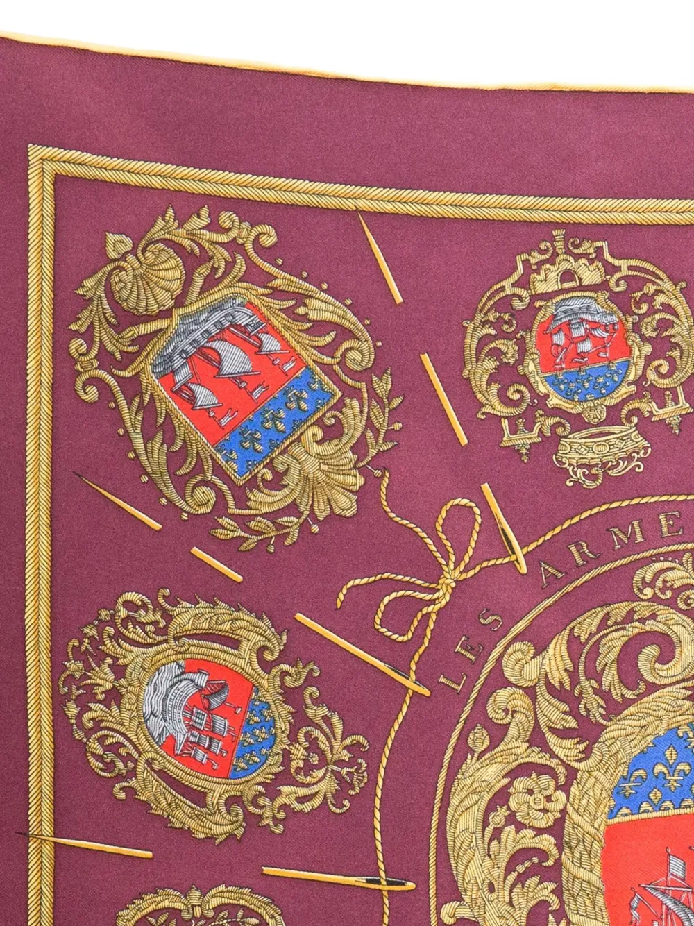 Hermès Pre-Owned 1992 Les Armes de Paris scarf | Pre-Owned | Image 2