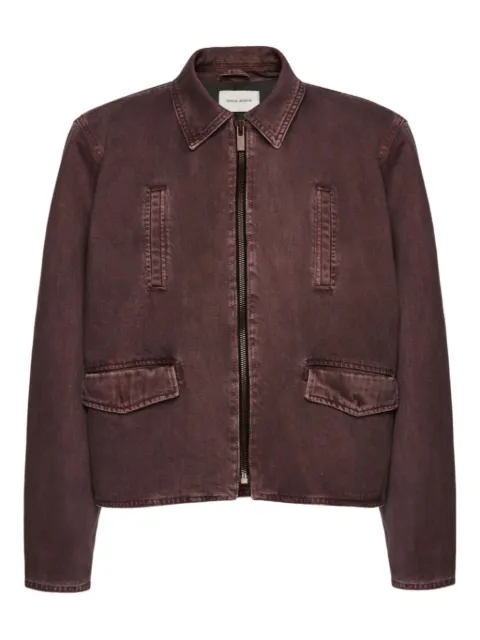 Magda Butrym zip-front denim jacket