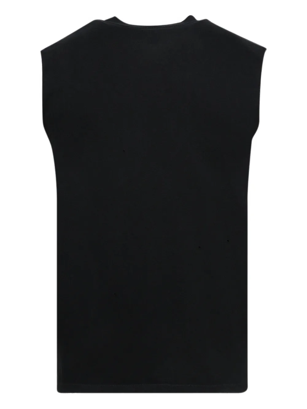 MadeWorn Katoenen tanktop met Iron Maiden-print Zwart
