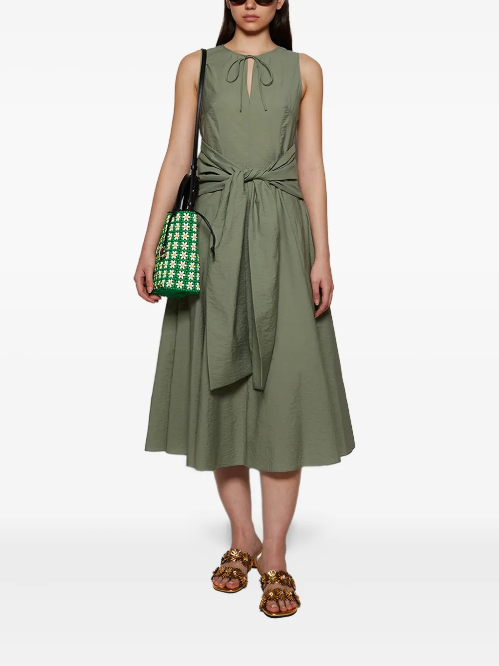 LOEWE mini beaded flower bucket bag | Tote Bags | Image 2