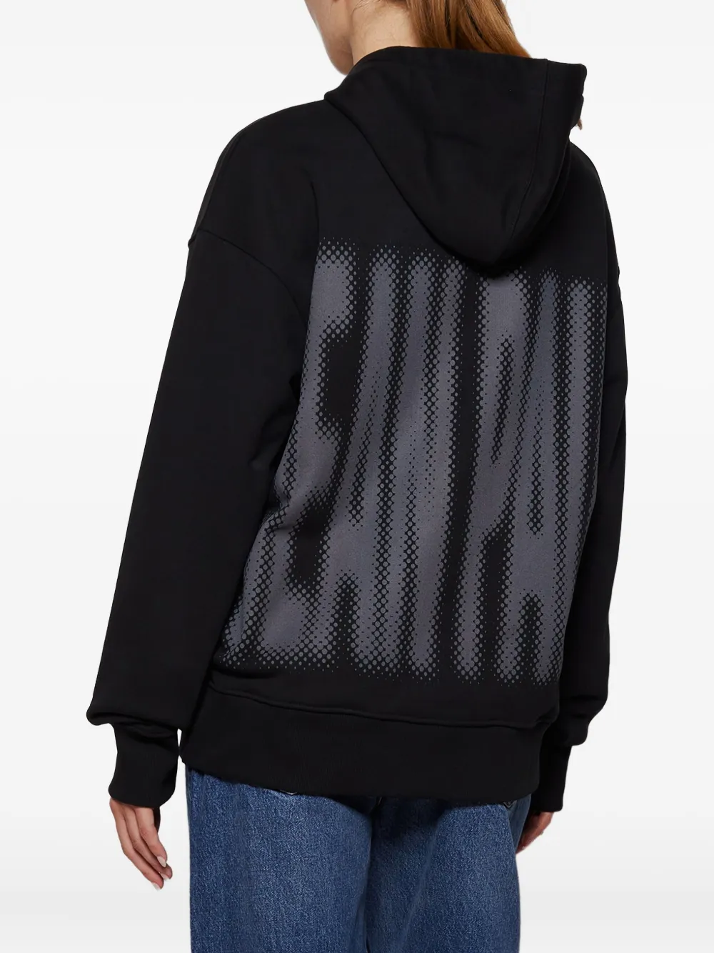 Jean Paul Gaultier Hoodie met print Zwart