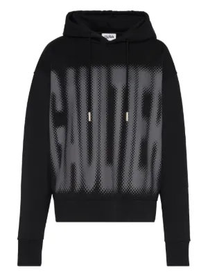 Jean Paul Gaultier logo-print Hoodie | Black | FARFETCH JO