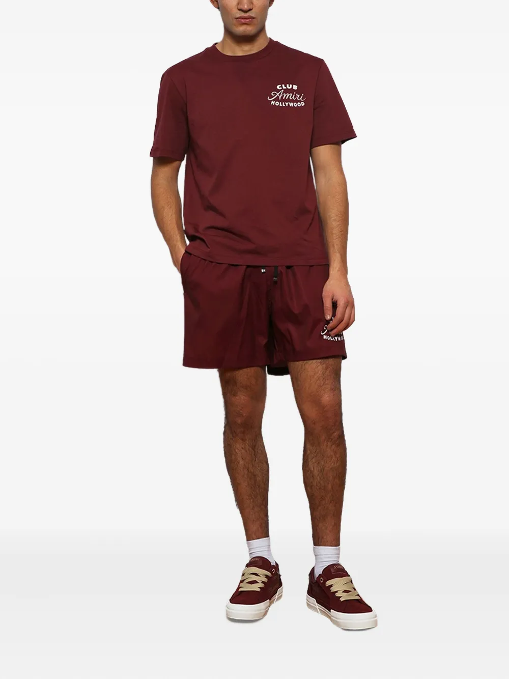 AMIRI Club Hollywood zwembroek Rood