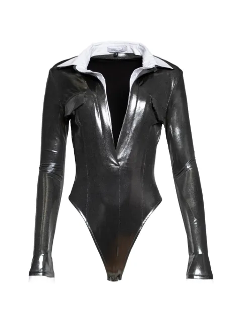 LaQuan Smith long-sleeve bodysuit