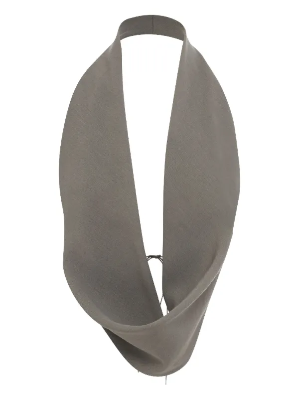 Alex Perry Halterneck Top in Grey