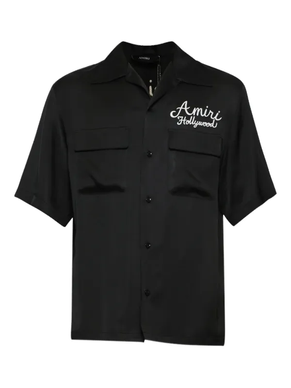 AMIRI Dragon Hollywood Map Shirt Black FARFETCH