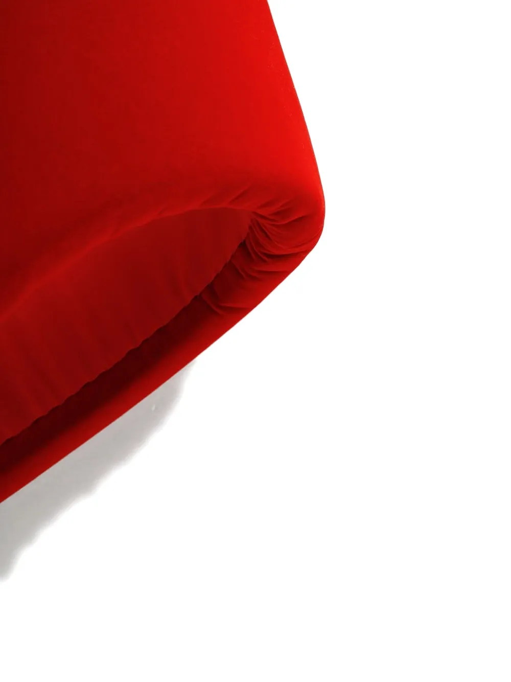 Duran Lantink Gewatteerde mini-shorts Rood