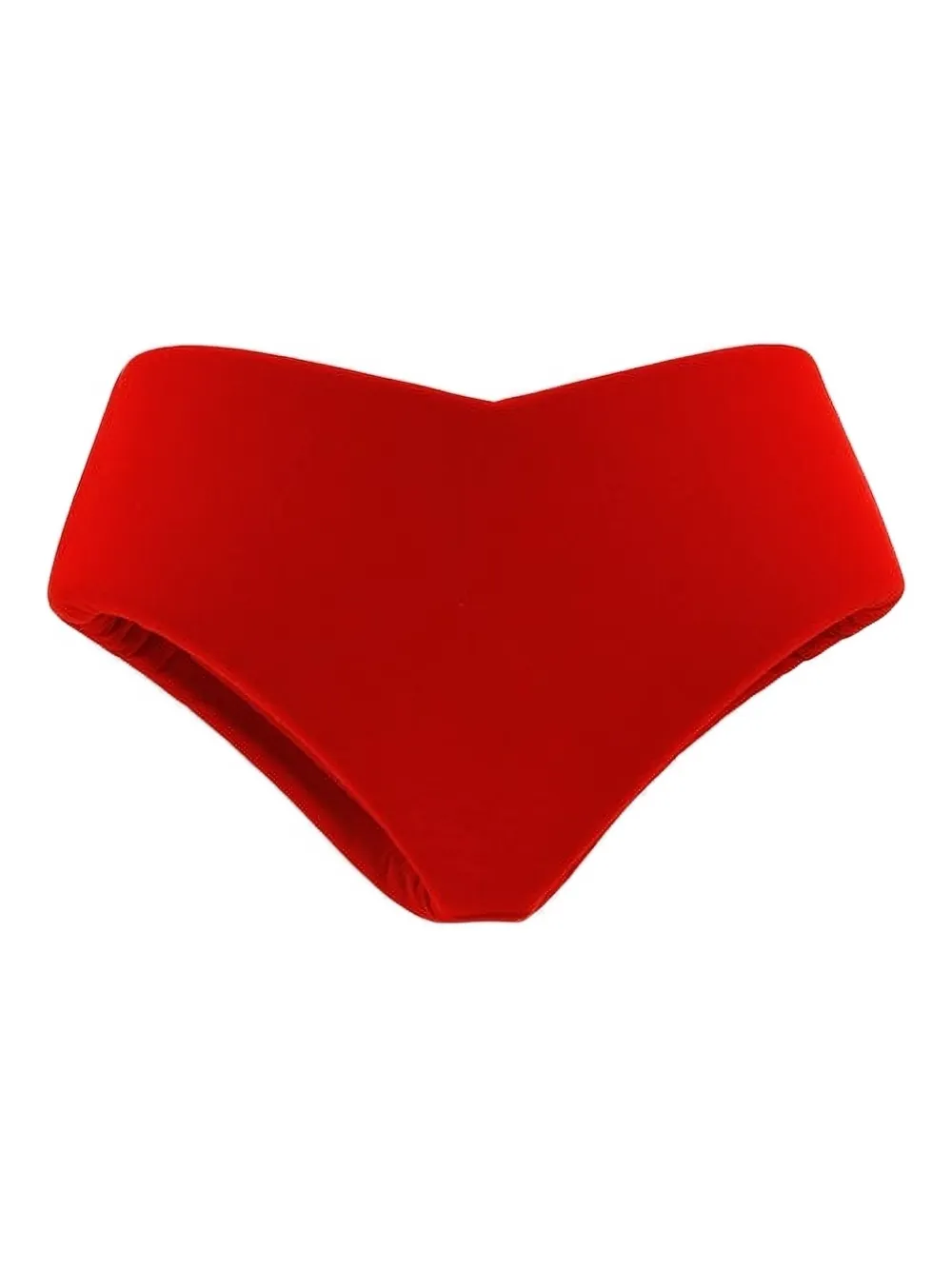 Duran Lantink Gewatteerde mini-shorts Rood