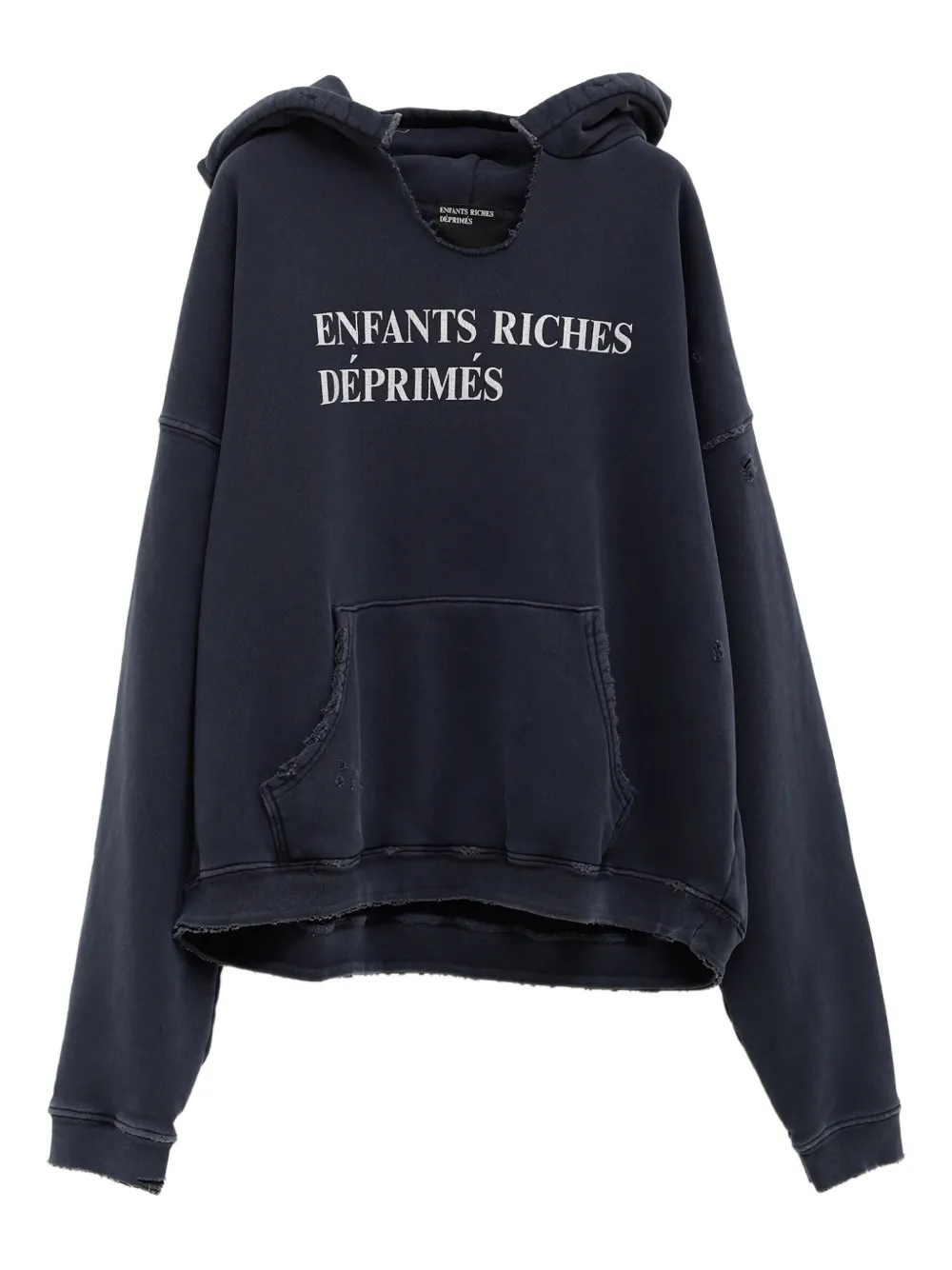 Enfants Riches Déprimés Sjaal met logoprint Zwart