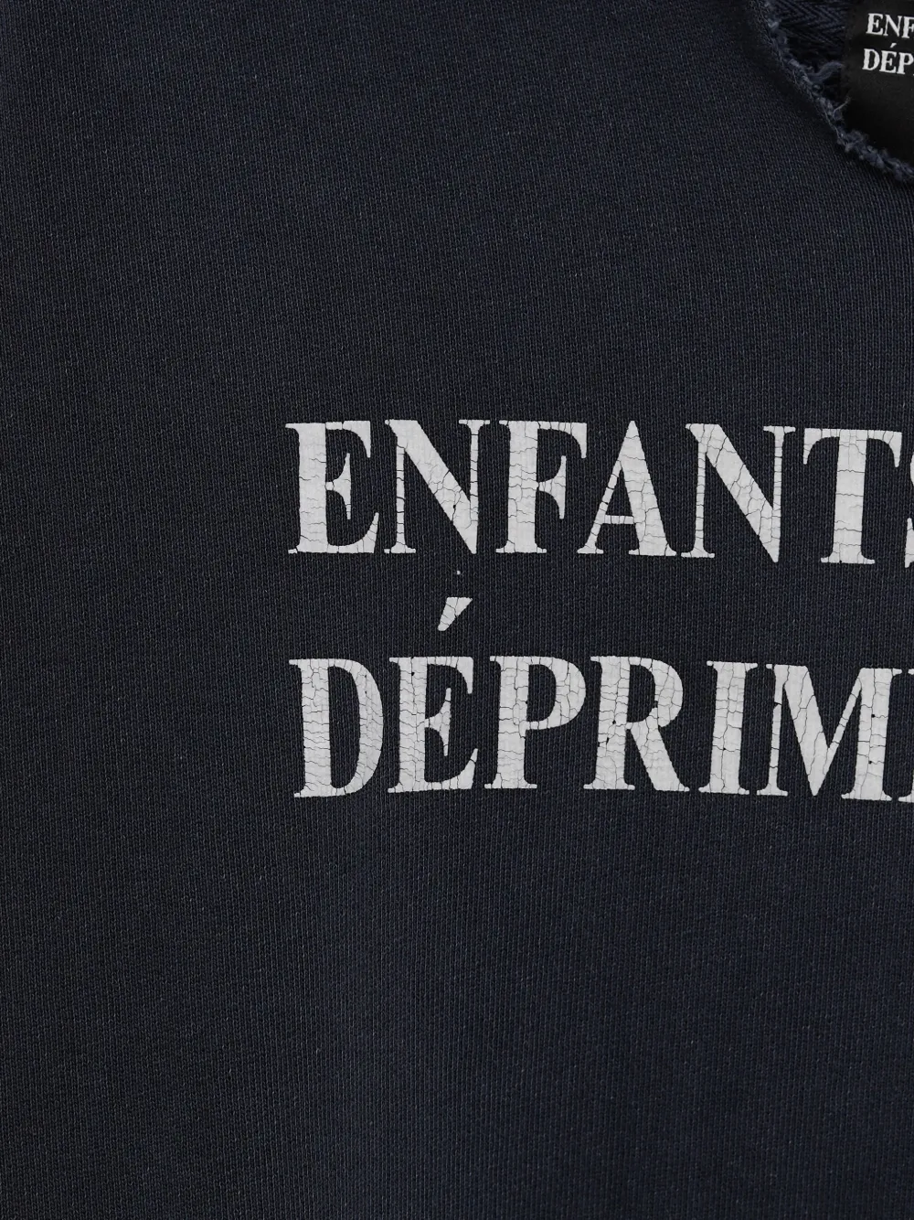 Enfants Riches Déprimés Sjaal met logoprint Zwart