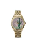 TIMEX x Jacquie Aiche round-face 36mm - Pink