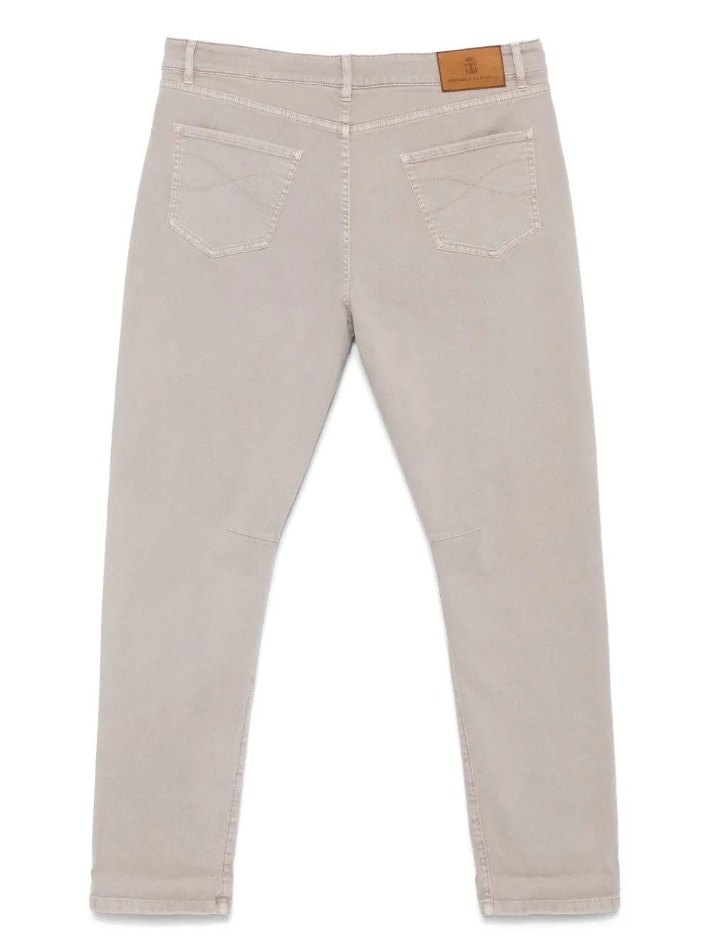 Brunello Cucinelli straight-leg jeans - Grijs