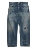 Sophnet. distressed light-wash jeans - Blue