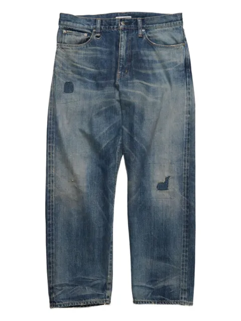 Sophnet. distressed light-wash jeans