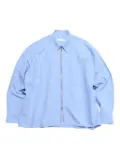 Sophnet. zip-front overshirt - Blue