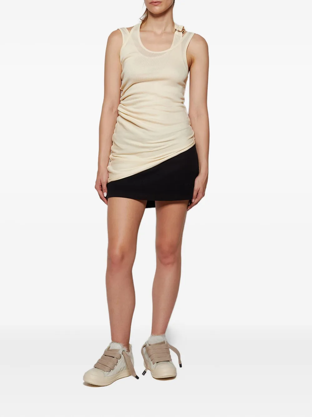 Jean Paul Gaultier twisted double-layer tank top | Vests & Tank Tops | Image 2