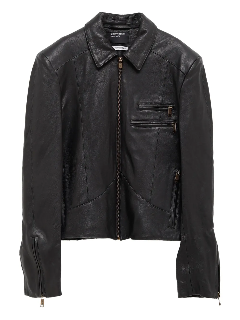 Enfants Riches Déprimés Nouveau Violator leather jacket | Black | Image 1