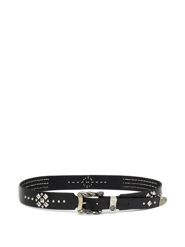 ENFANTS RICHES DÉPRIMÉS スタッズ付きブラックベルト ENFANTS RICHES DÉPRIMÉS | COIN BELT