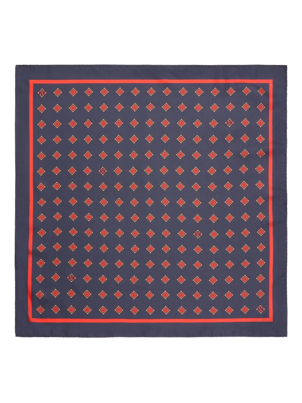 Valentino Garavani Opticool silk scarf - Blue
