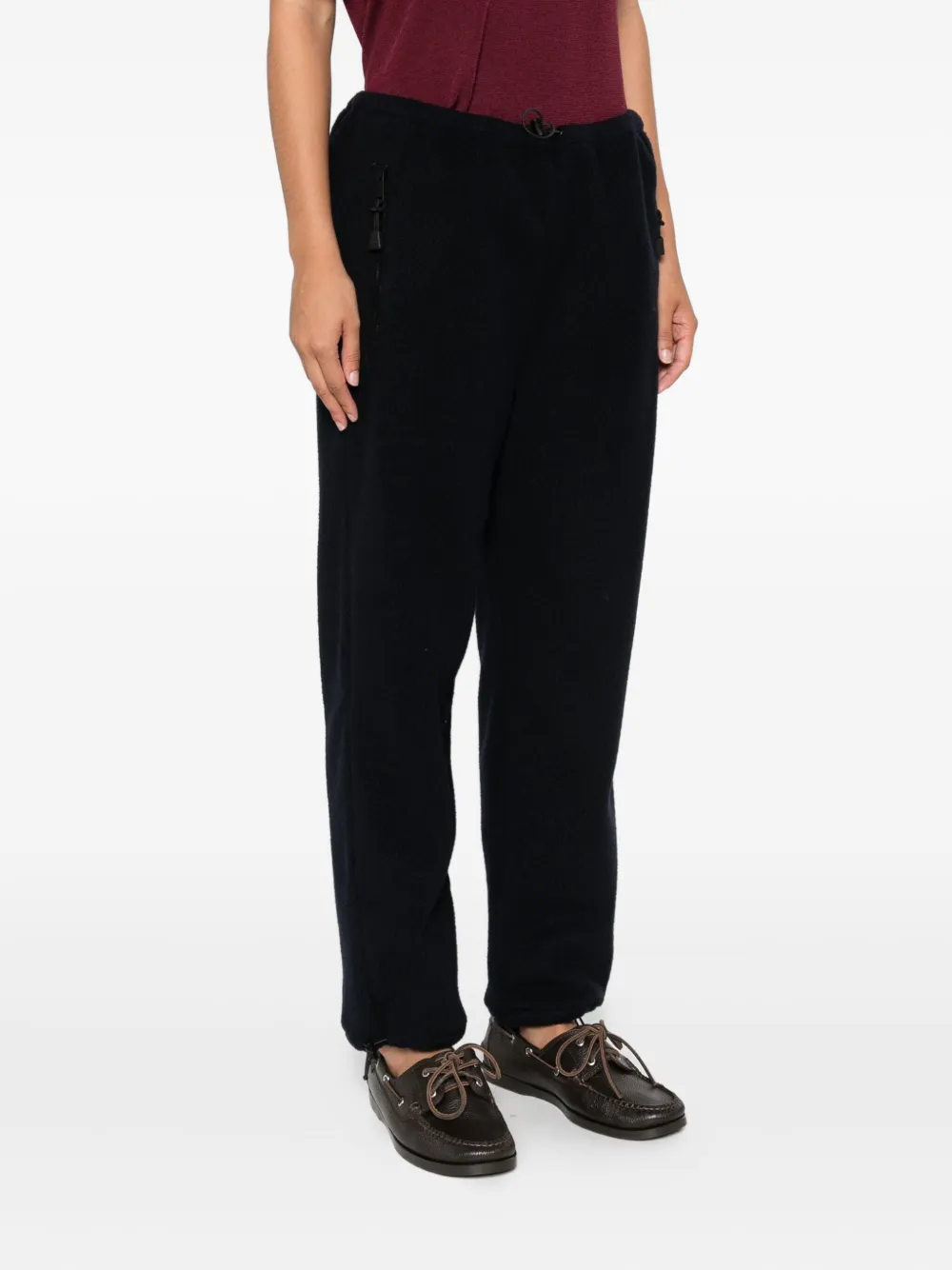 Miu drawstring track pants F0008 BLEU