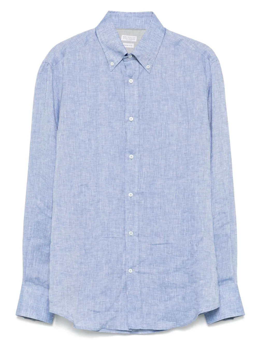 Brunello Cucinelli linen shirt - ブルー Brunello Cucinelli linen shirt - ブルー
